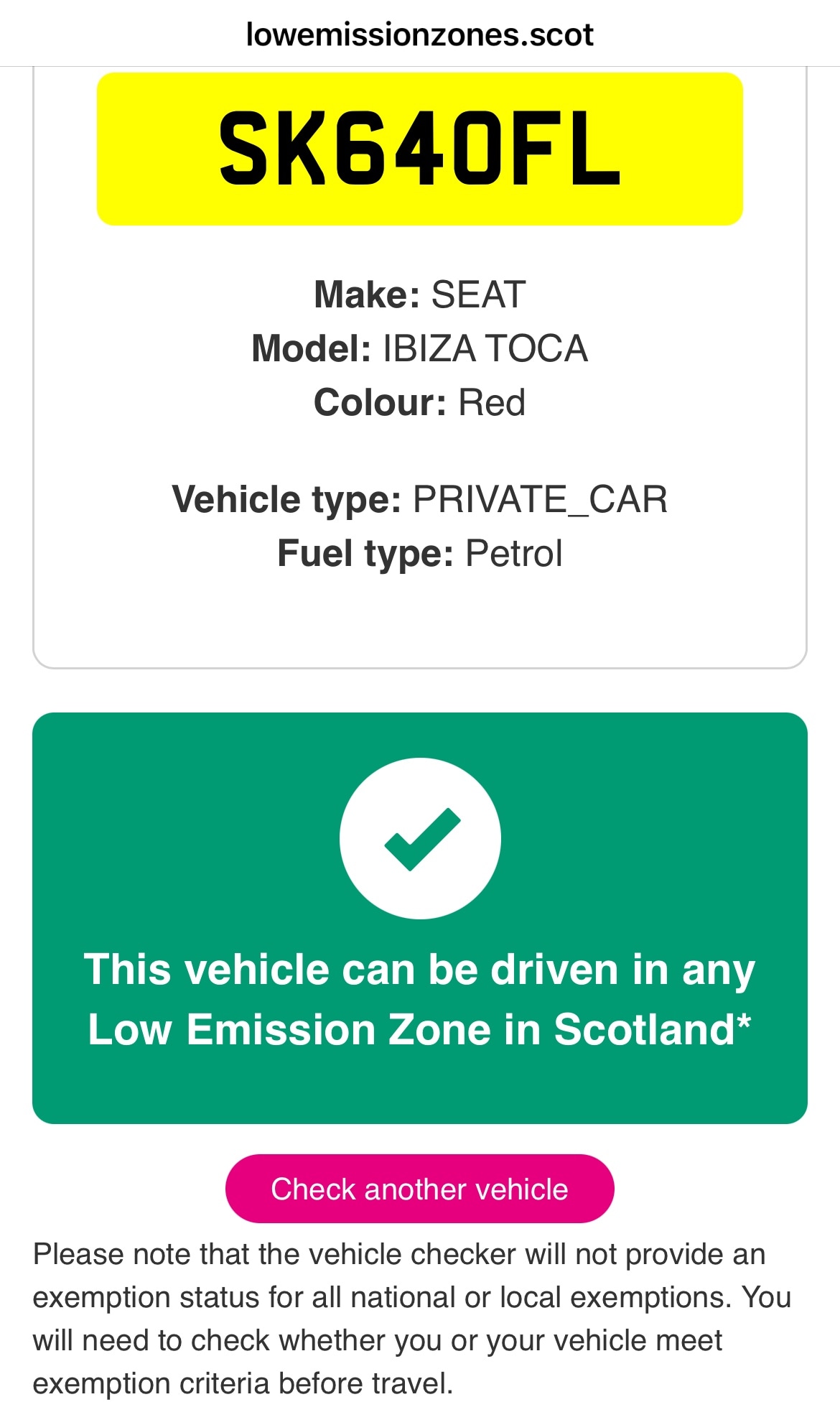 Vehicle 20