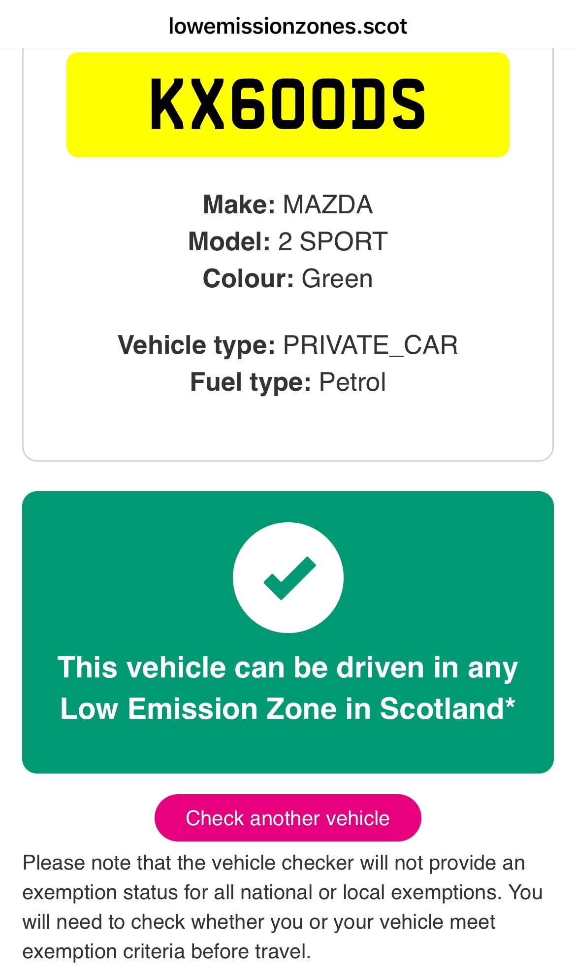 Vehicle 20