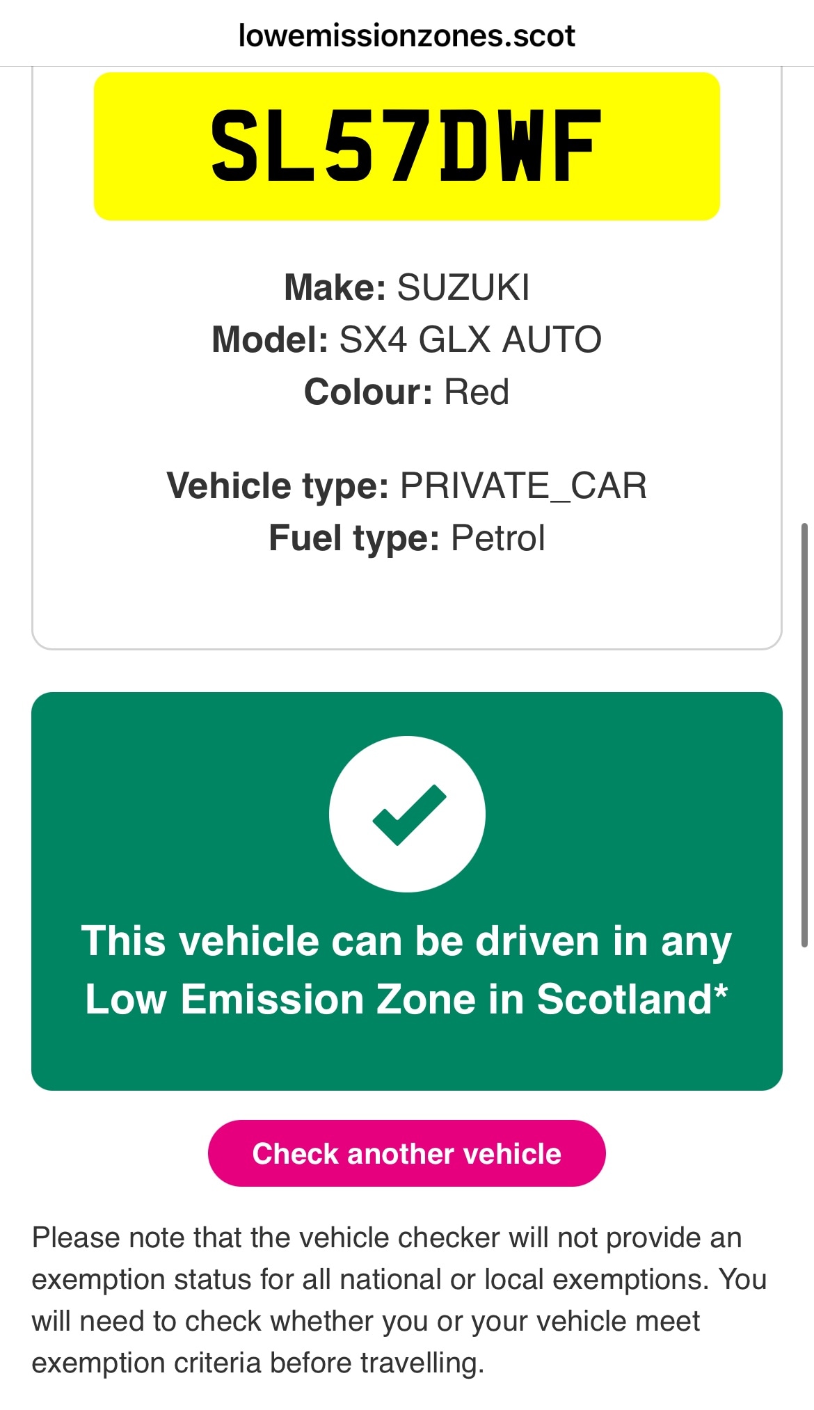 Vehicle 20