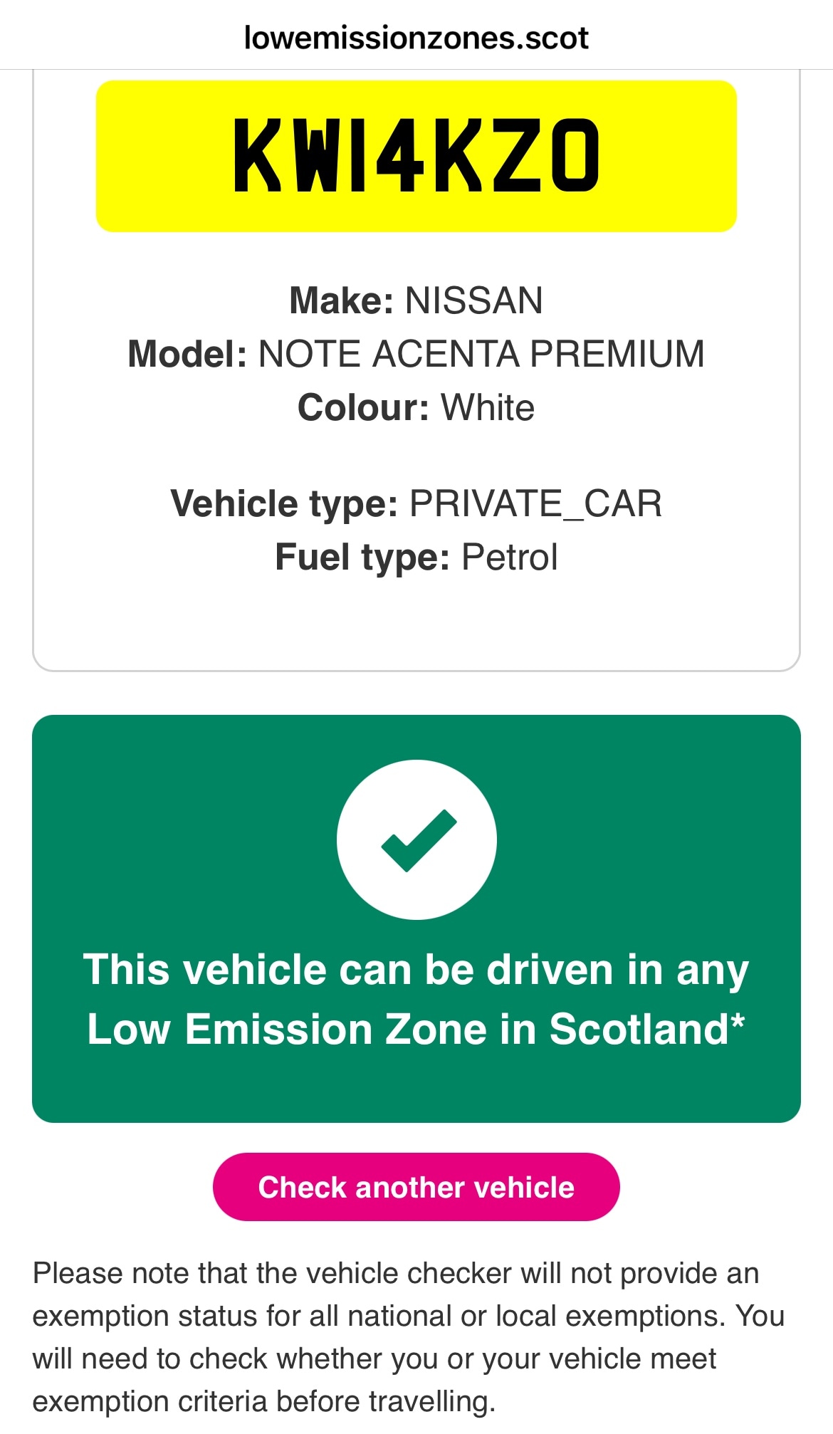 Used Nissan Note 2014 for sale - 76355211: Photo 20
