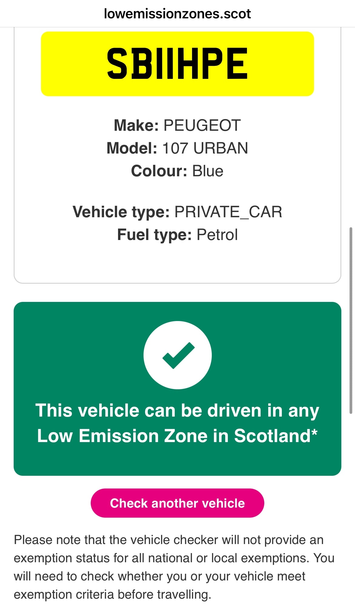 Used Peugeot 107 2011 for sale - 76884673: Photo 20
