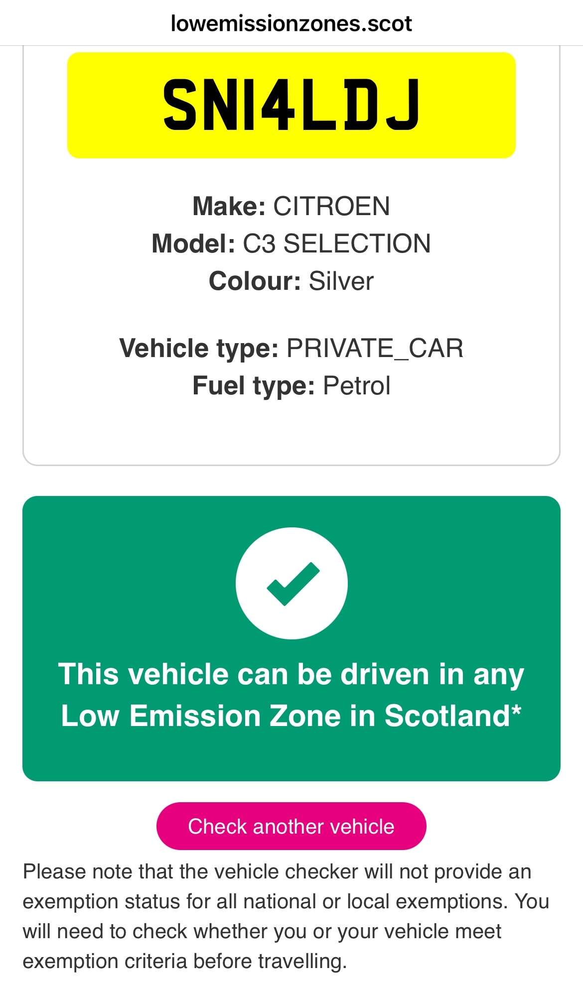 Vehicle 20
