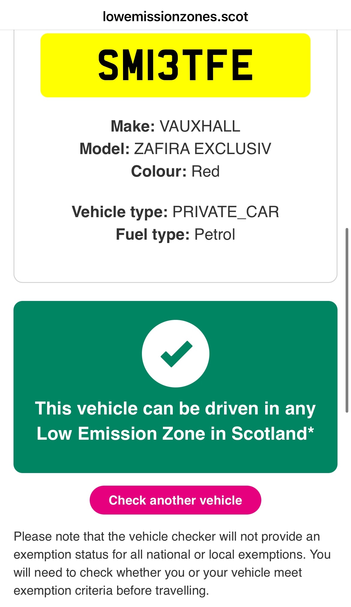Used Vauxhall Zafira 2013 for sale - 76766509: Photo 20