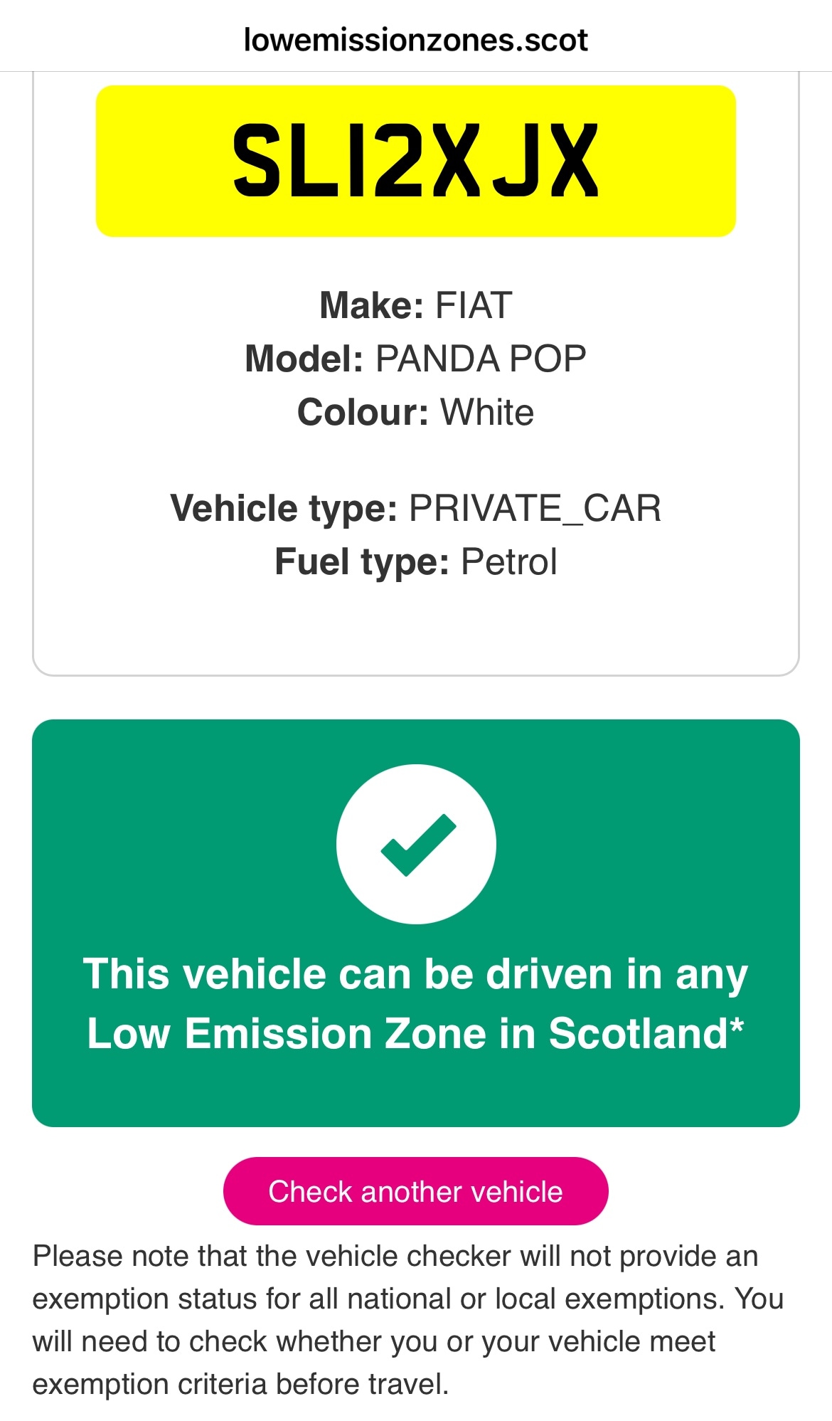 Vehicle 20