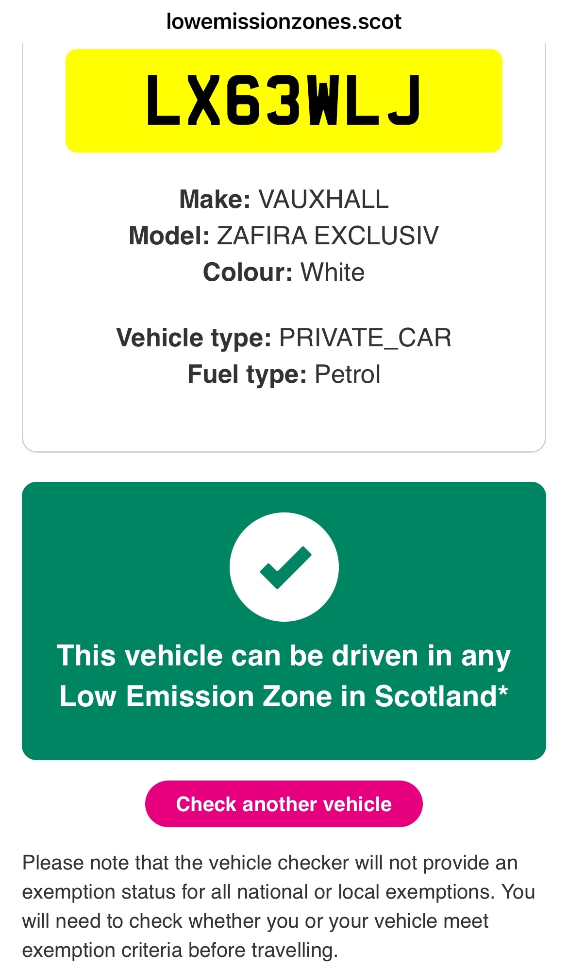 Used Vauxhall Zafira 2013 for sale - 76589929: Photo 20