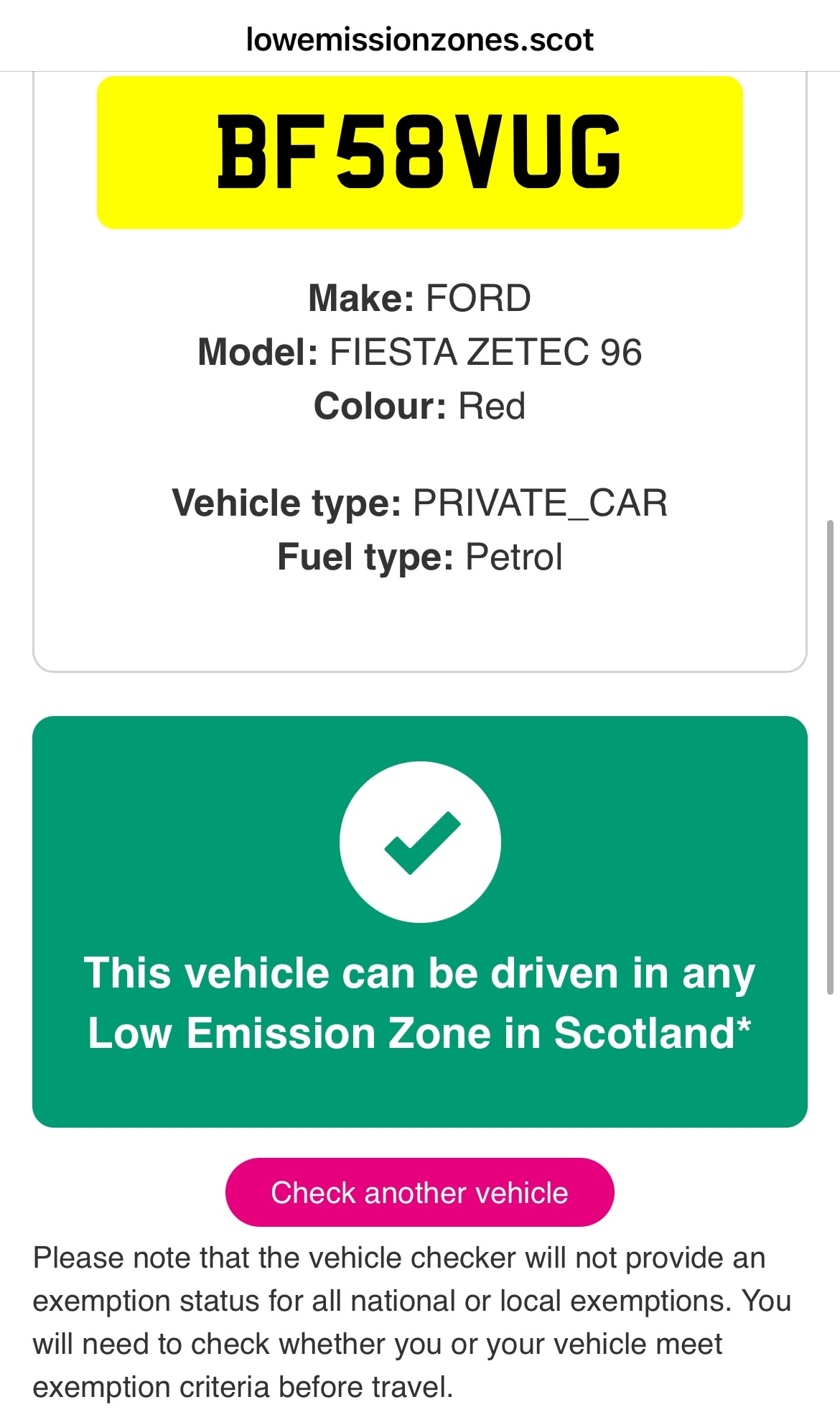 Vehicle 20