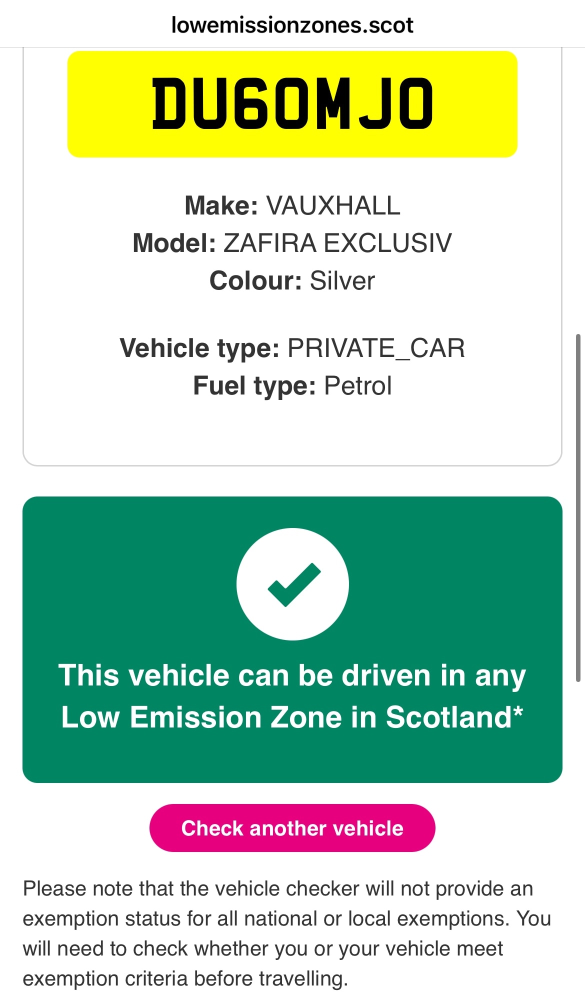 Vehicle 20