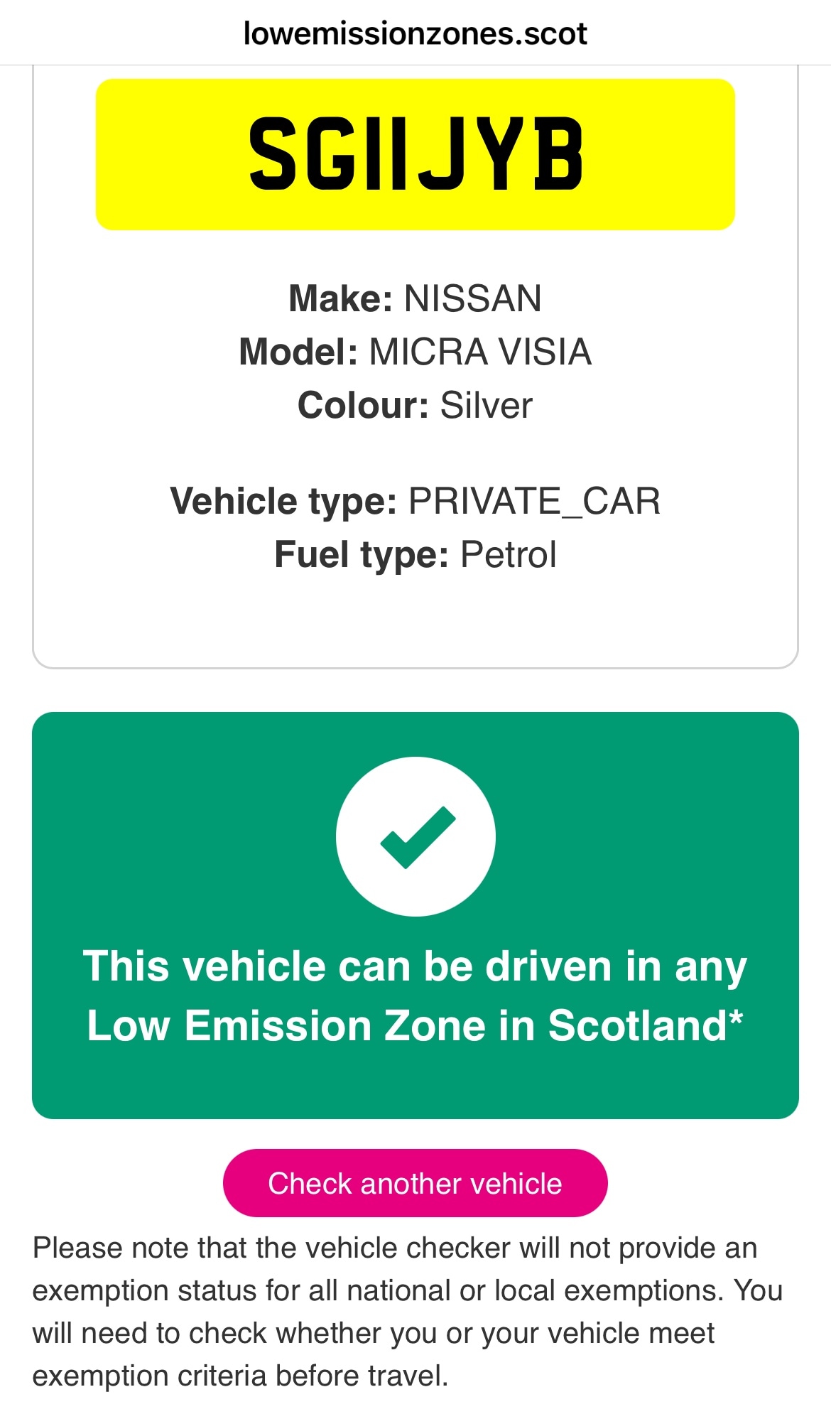 Vehicle 20