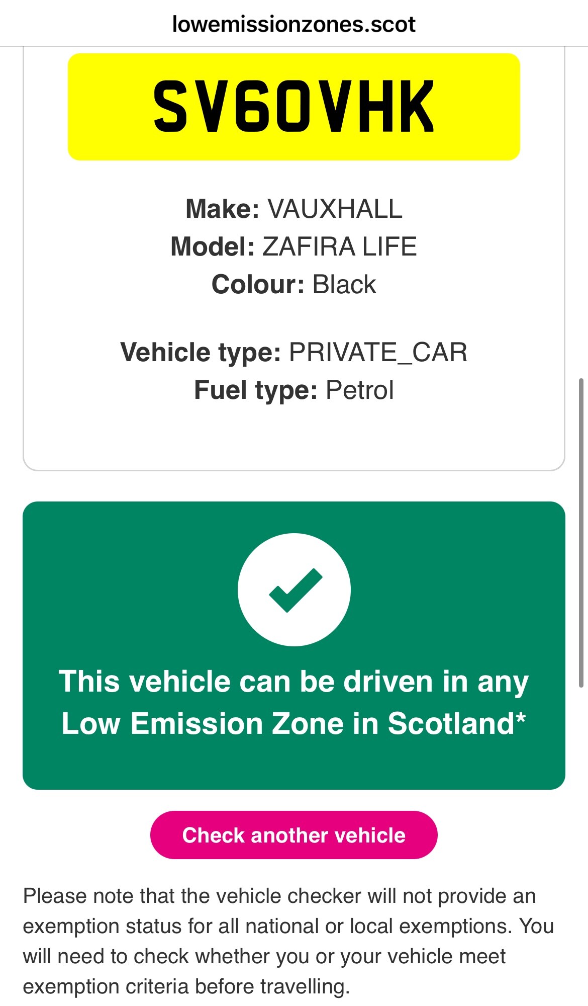 Used Vauxhall Zafira 2010 for sale - 77665803: Photo 20