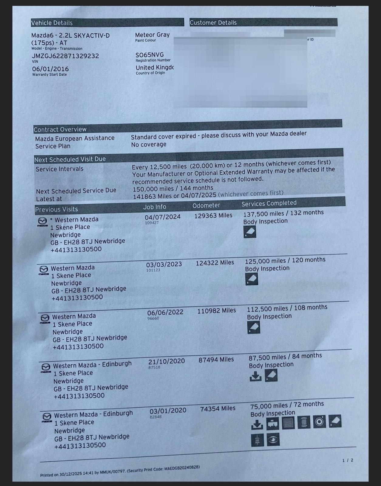 Used Mazda Mazda6 2016 for sale - 77162359: Photo 9