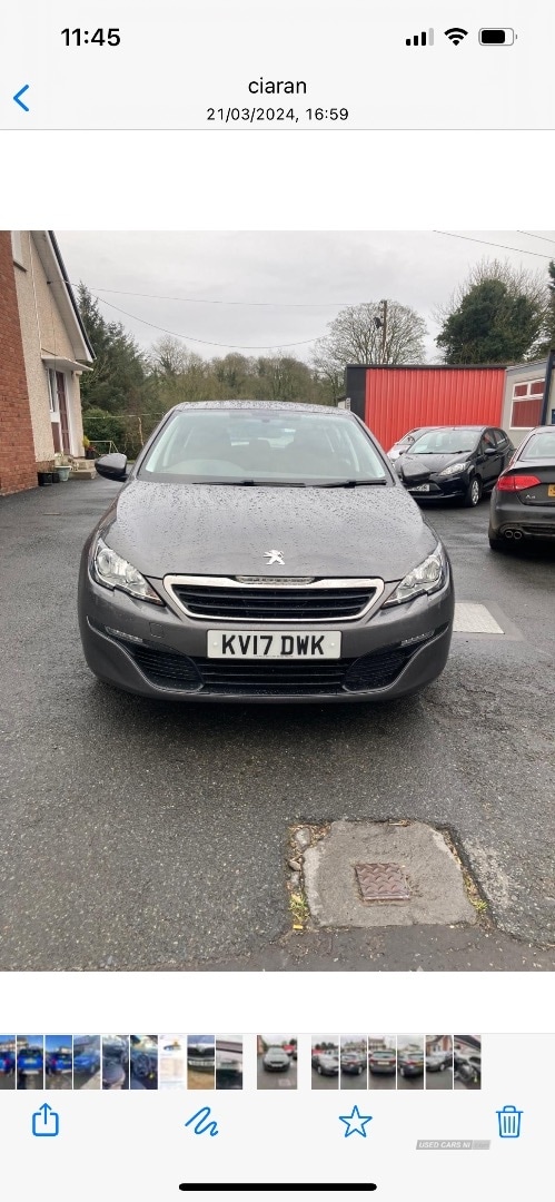 Used Peugeot 308 2017 for sale - 71792293: Photo 1