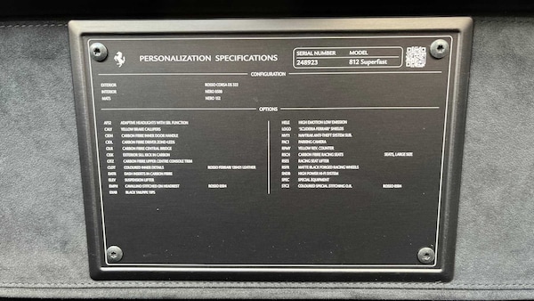 Used Ferrari 812 Superfast 2019 for sale - 75603855: Photo 29