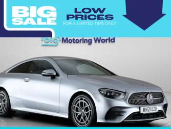 2021 (21) - 2.0 E220d AMG Line (Premium) Coupe 2dr Diesel G-Tronic+ Euro 6 (s/s) (194 p