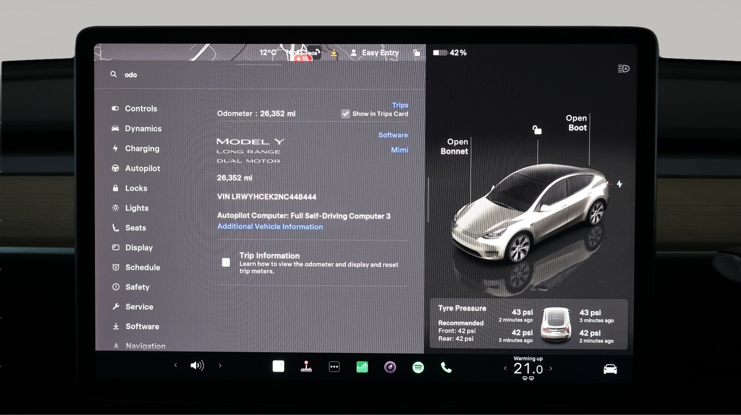 Used Tesla Model Y 2022 for sale - 77249148: Photo 10