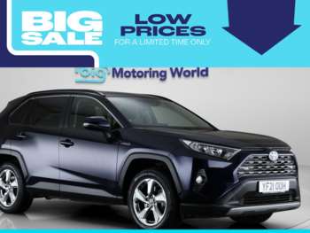 2021 (21) - 2.5 VVT-h GPF Design SUV 5dr Petrol Hybrid CVT Euro 6 (s/s) (218 ps)