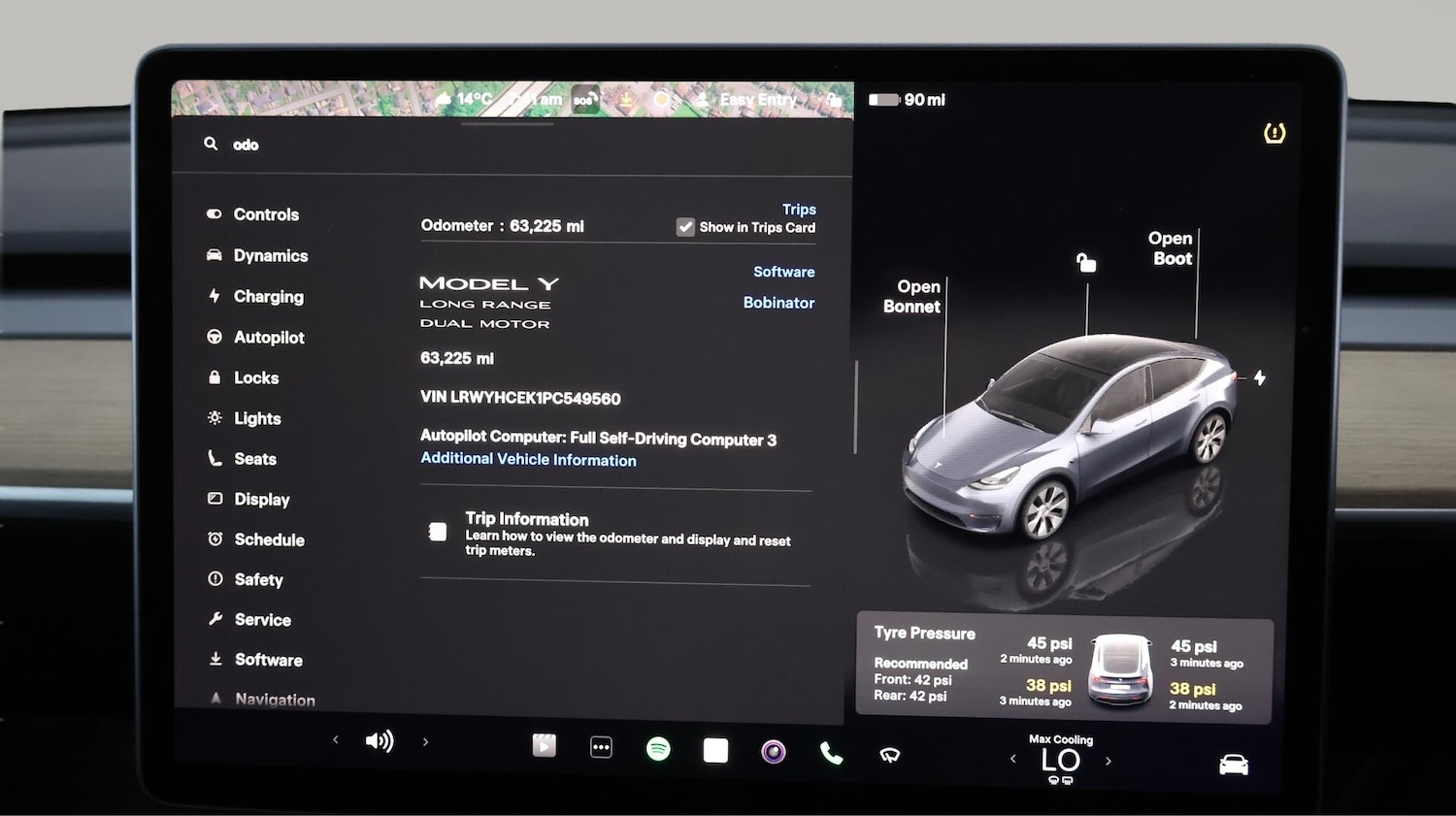 Used Tesla Model Y 2022 for sale - 76715007: Photo 11
