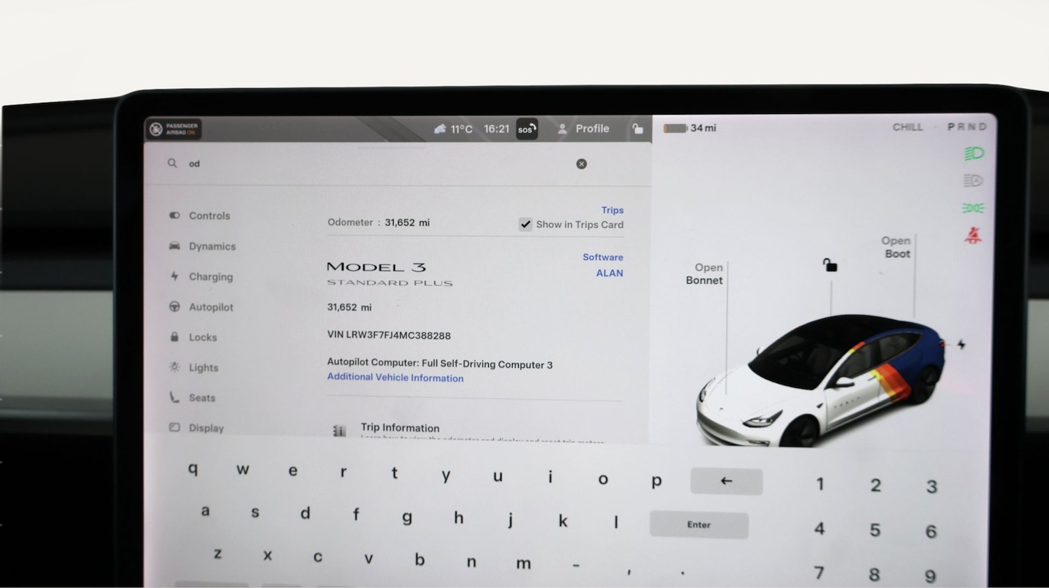 Used Tesla Model 3 2021 for sale - 77371745: Photo 10