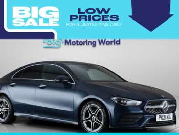 2021 (21) - 1.3 CLA180 AMG Line Coupe 4dr Petrol 7G-DCT Euro 6 (s/s) (136 ps)
