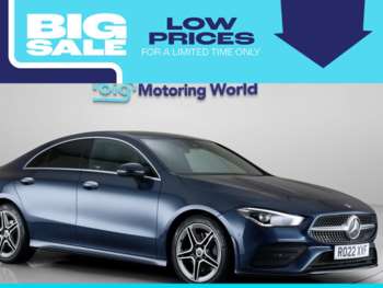 2022 (22) - 1.3 CLA200 AMG Line (Premium 2) Coupe 4dr Petrol 7G-DCT Euro 6 (s/s) (163 p