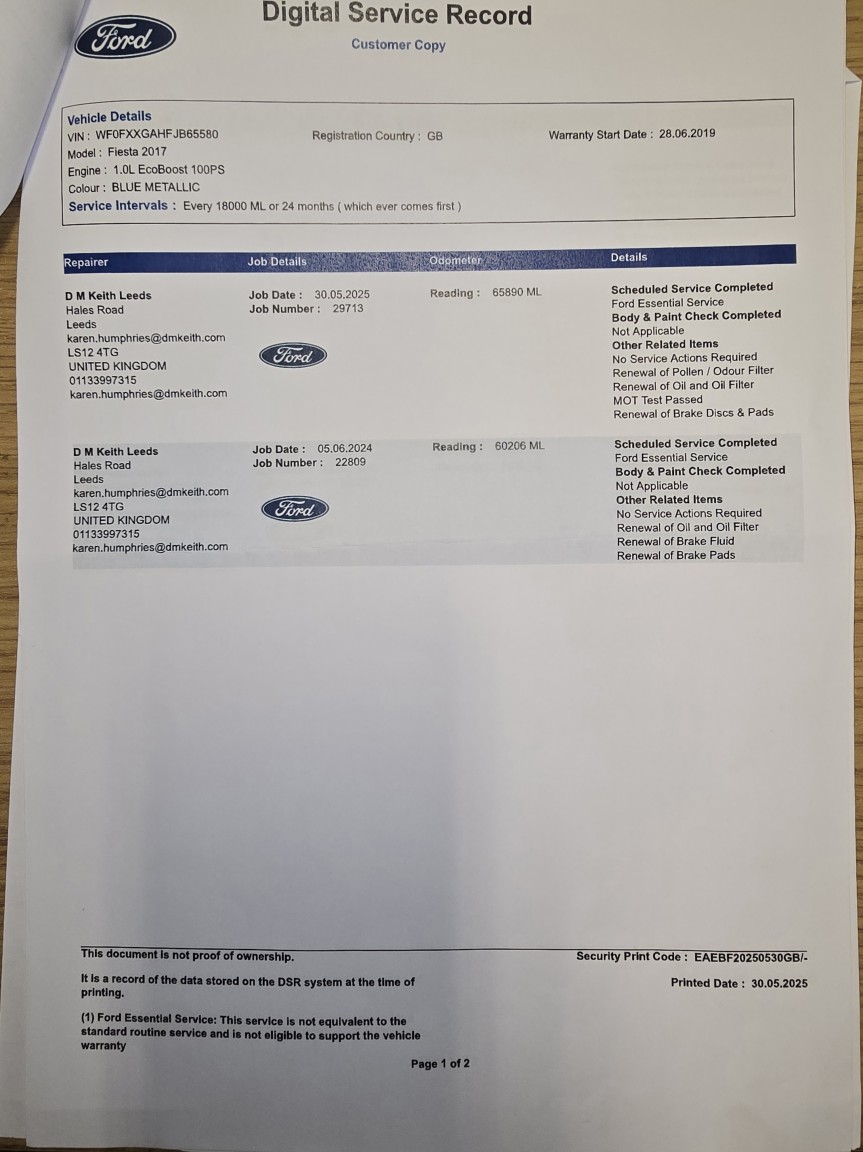 Used Ford Fiesta 2019 for sale - 76754166: Photo 30