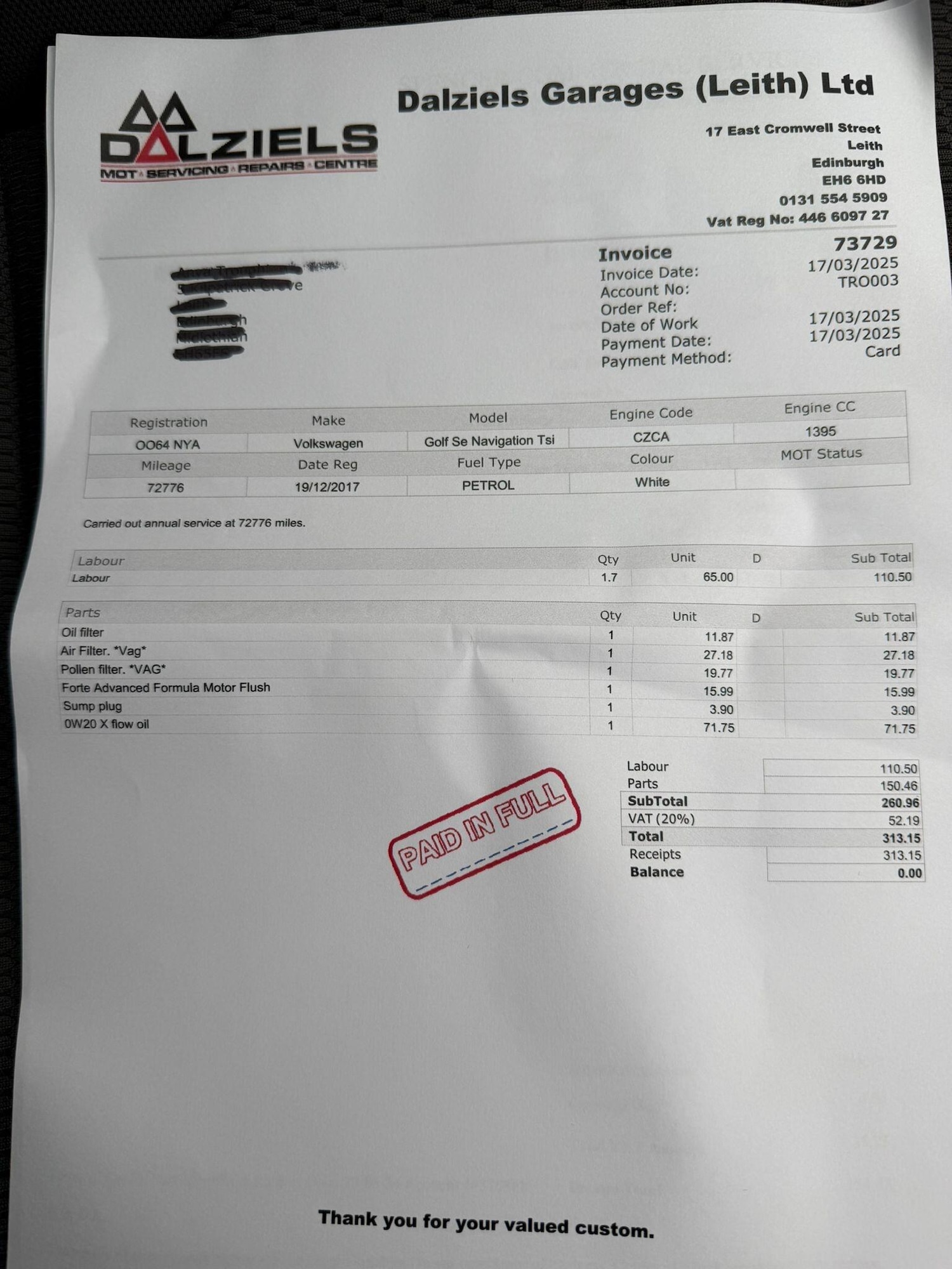 Used Volkswagen Golf 2017 for sale - 76975772: Photo 24