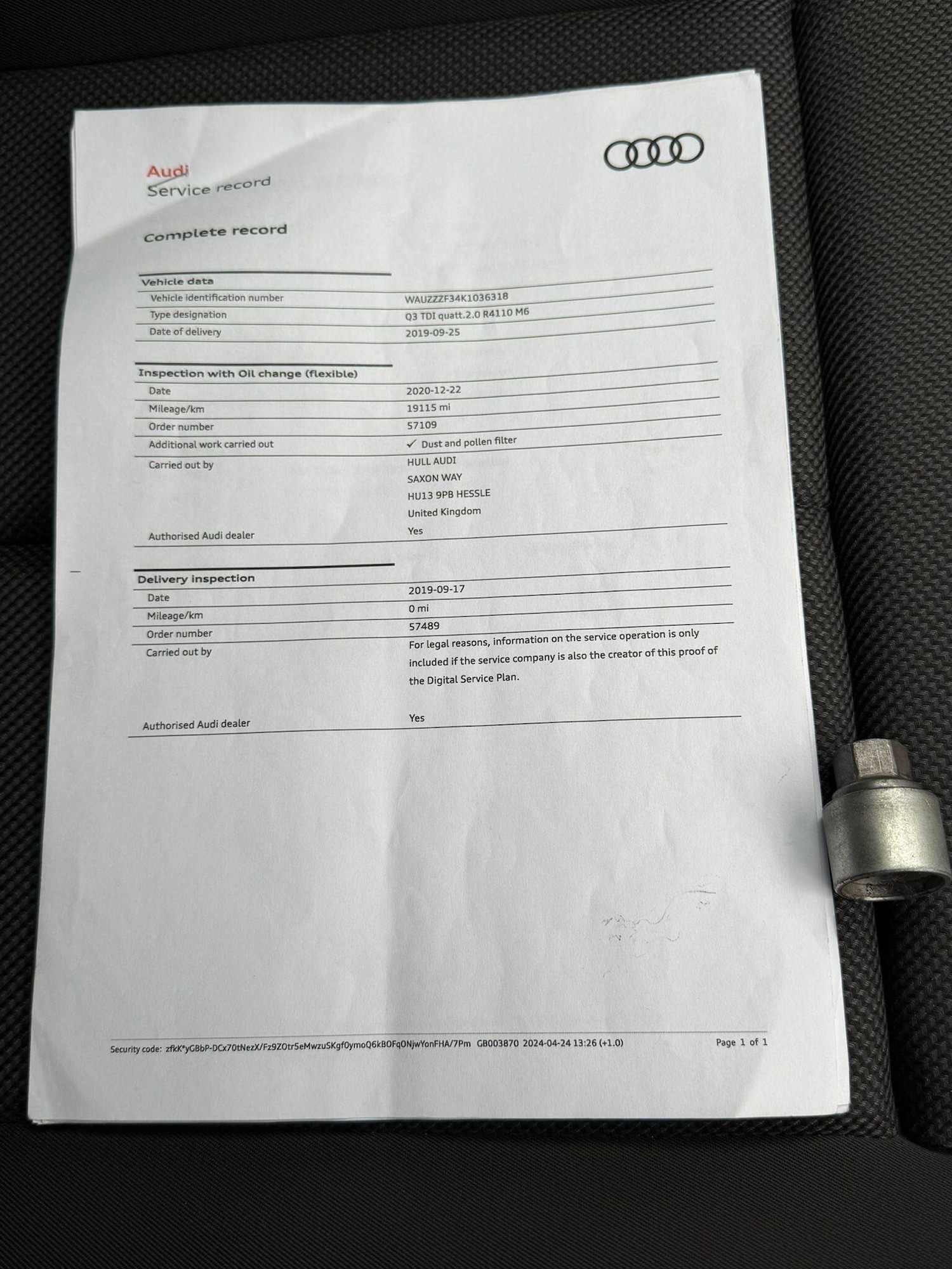 Used Audi Q3 2019 for sale - 76953027: Photo 24