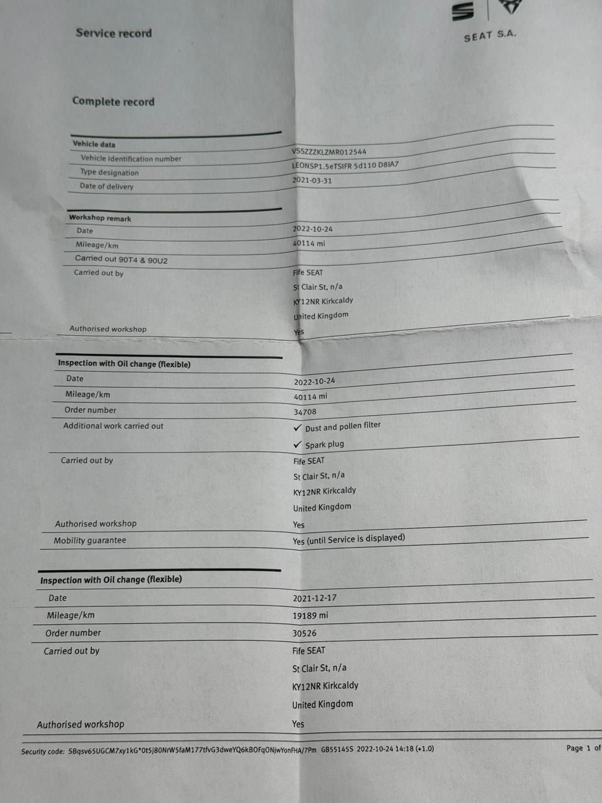 Used SEAT Leon 2021 for sale - 76647591: Photo 19