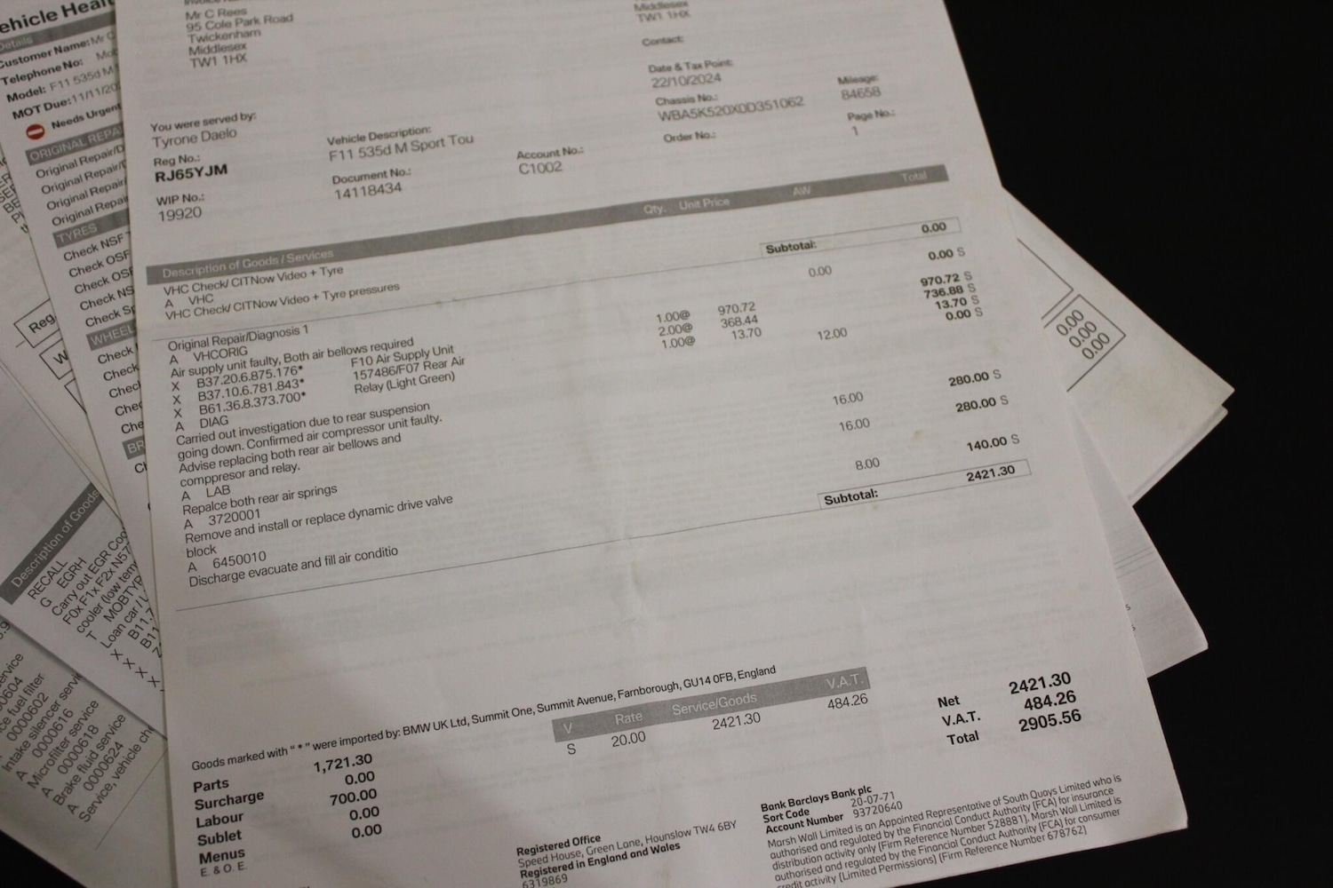 Used BMW 5 Series 2015 for sale - 76425124: Photo 90