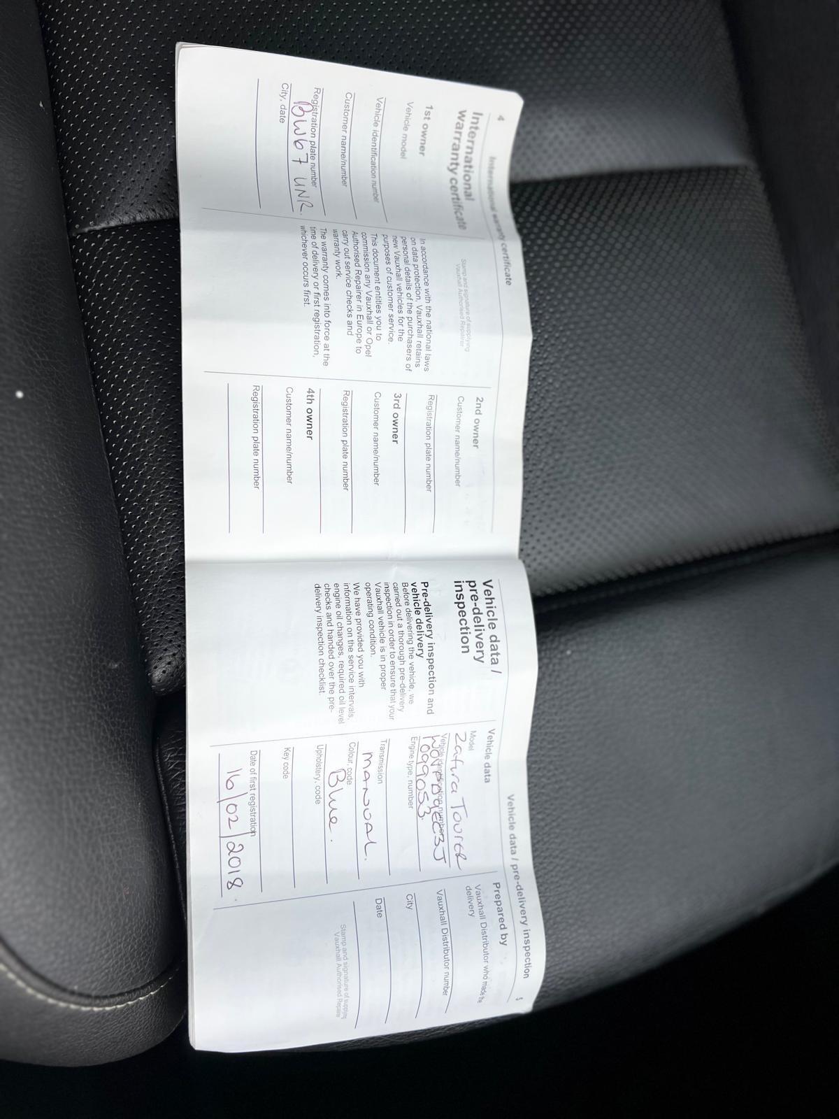 Used Vauxhall Zafira 2018 for sale - 77237949: Photo 37