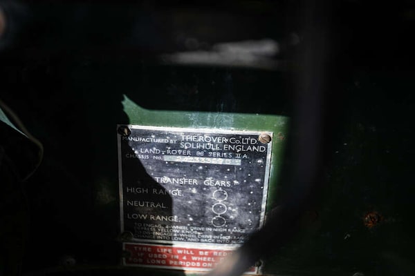 Used Land Rover Series II 1968 for sale - 76285162: Photo 19
