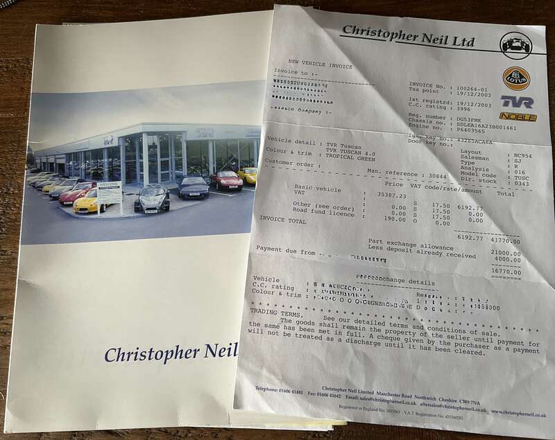 Used TVR Tuscan 2003 for sale - 77550807: Photo 12