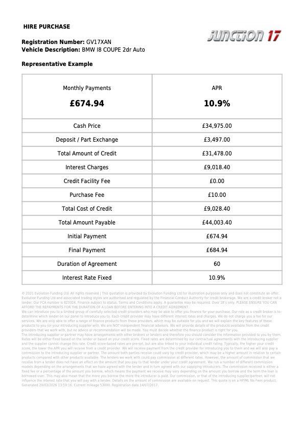 Used BMW i8 for sale - 78184801: Photo 2