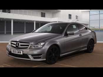 2015 (15) - C250 CDI AMG SPORT EDITION 2dr AUTOMATIC PREMIUM PLUS + PAN ROOF + LEATHER