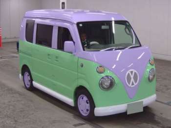 2014 - SUZUKI EVERY 660CC AUTOMATIC * MINI SAMBAR RETRO CAMPER VAN * JDM SURF VAN 5-Door
