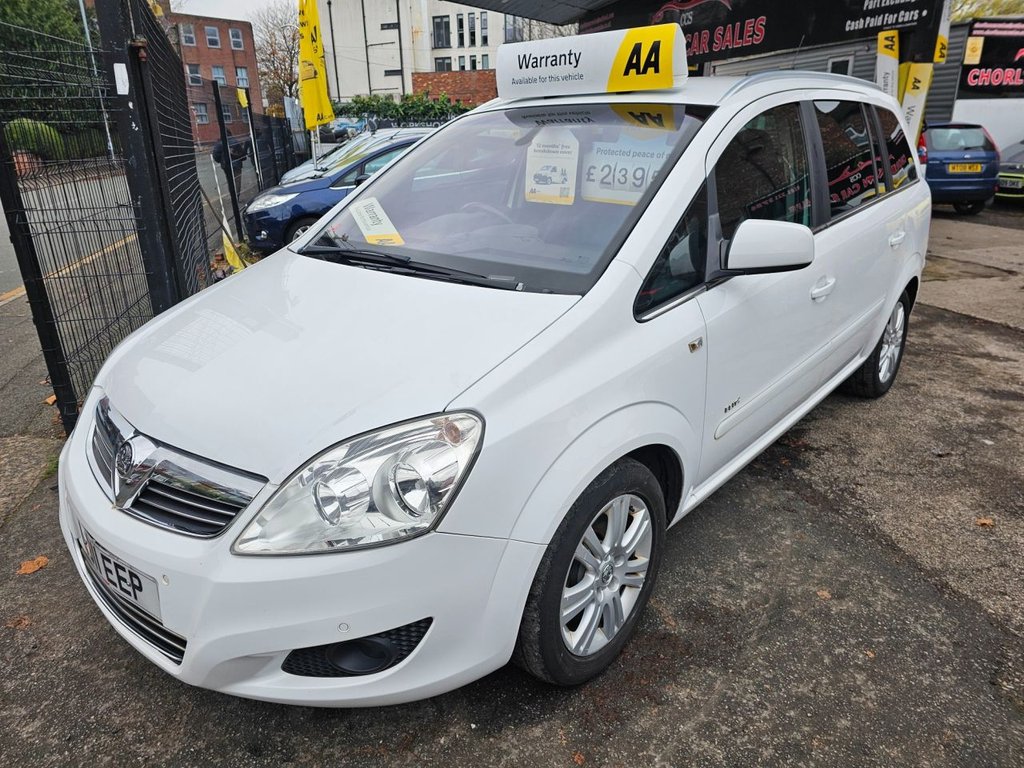 Used Vauxhall Zafira 2011 for sale - 76552048: Photo 4
