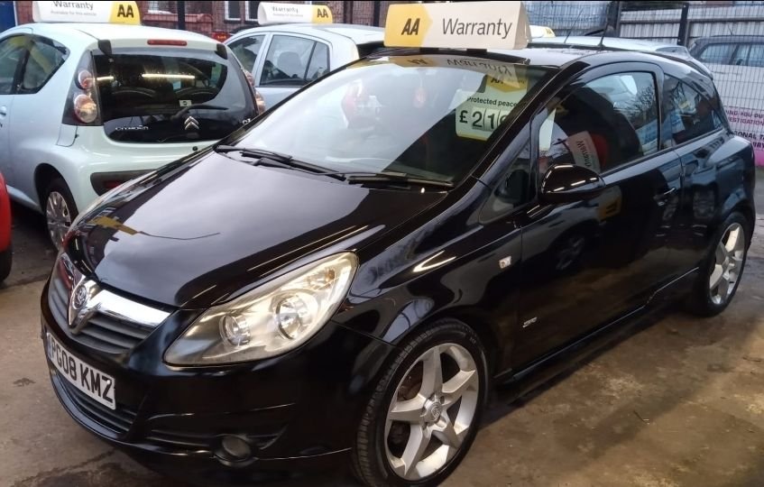Used Vauxhall Corsa 2008 for sale - 77397334: Photo 1