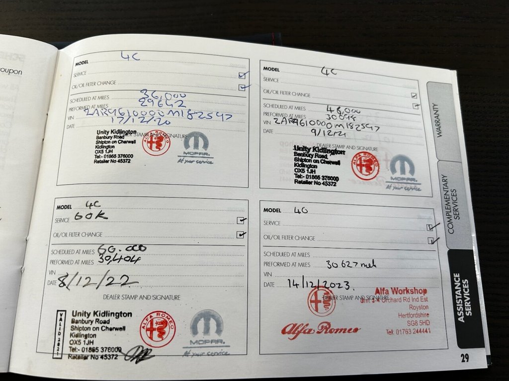 Used Alfa Romeo 4C 2017 for sale - 77000994: Photo 34