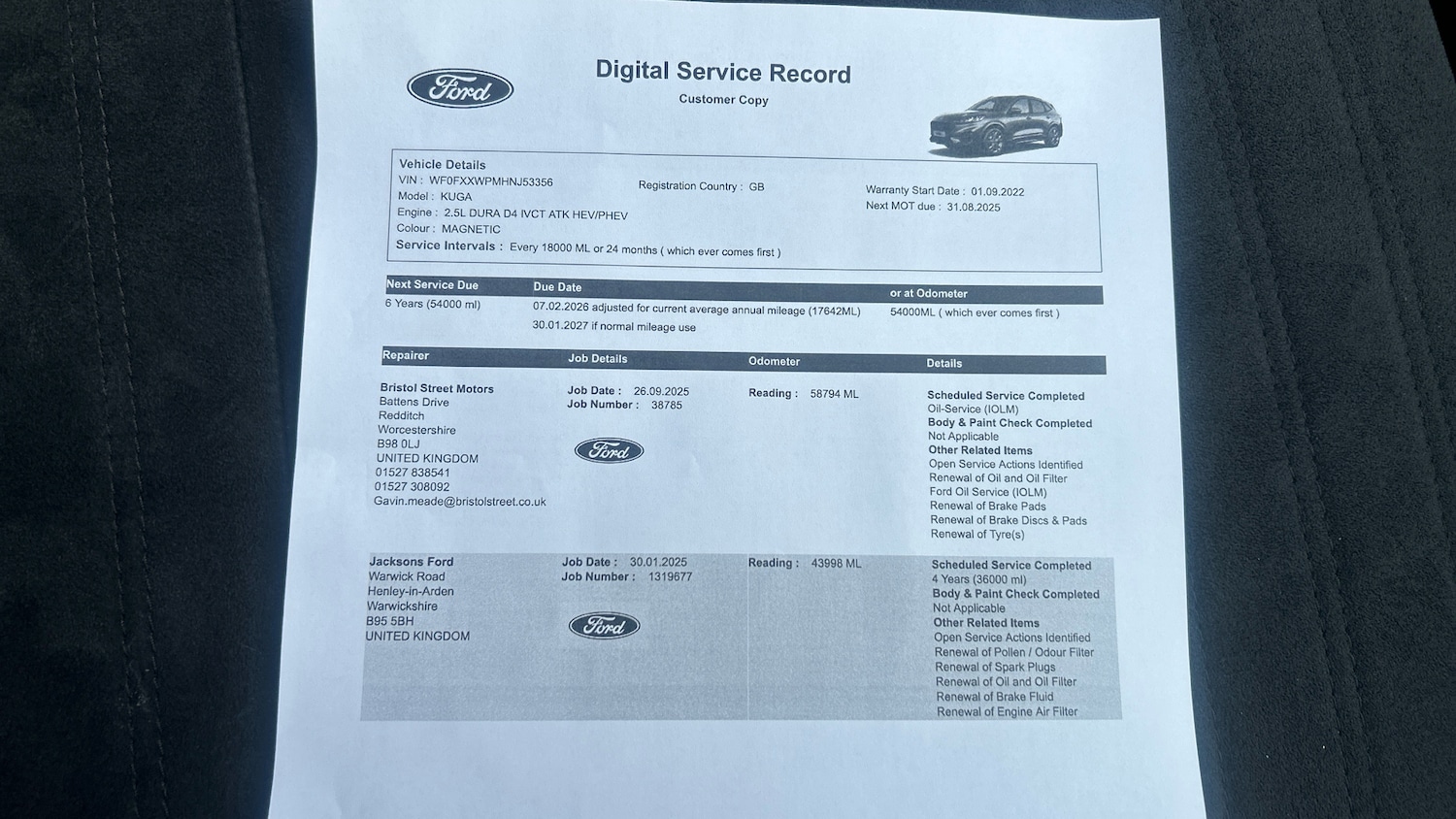 Used Ford Kuga 2022 for sale - 76143607: Photo 19
