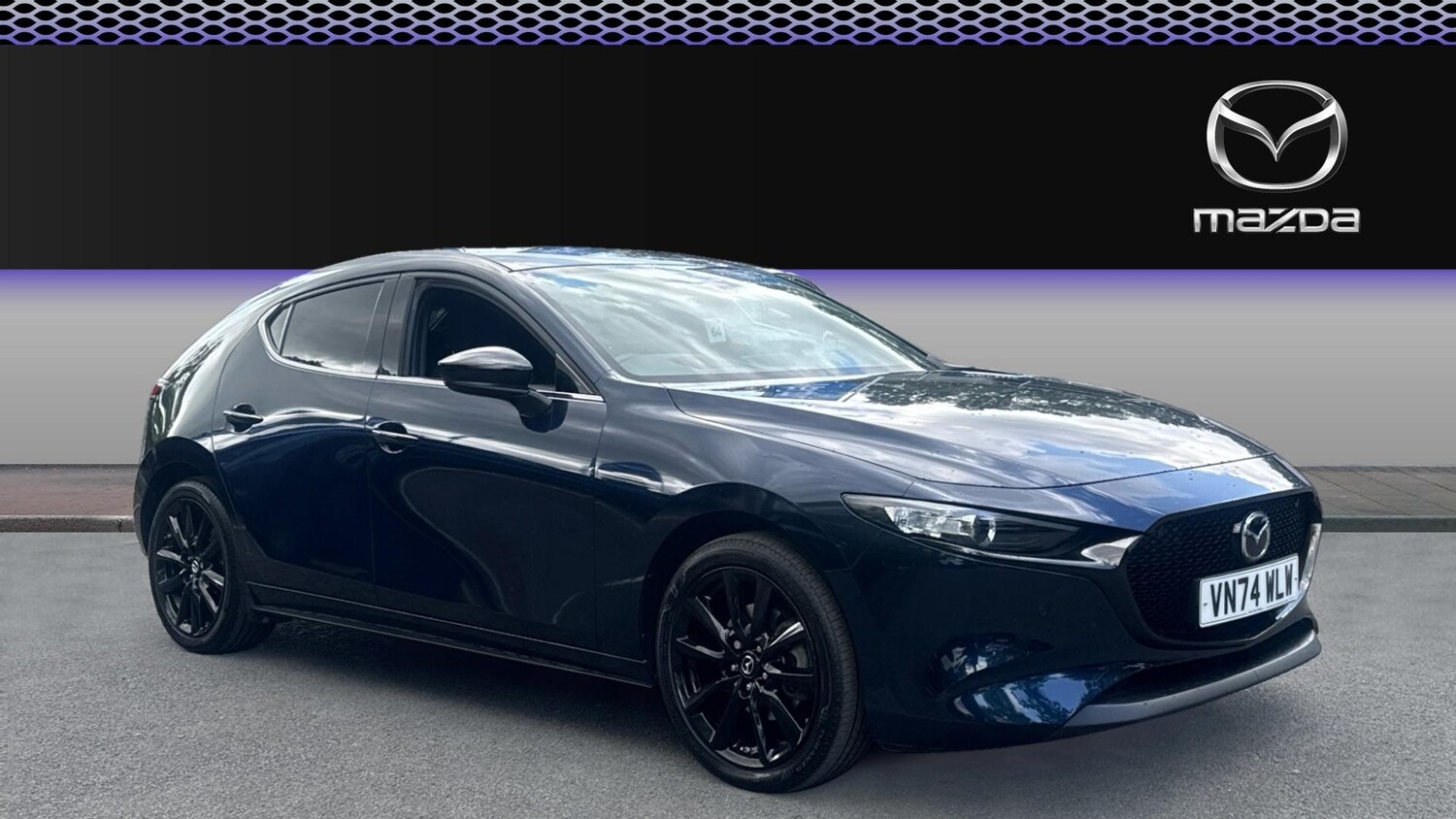 2024 Mazda Mazda3 2.5 e-Skyactiv G MHEV [140] Homura 5dr Petrol Hatchback Hatchb