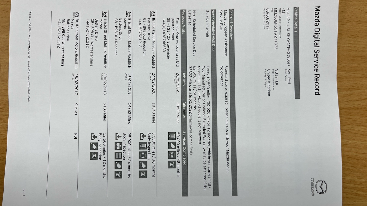 Used Mazda Mazda2 2017 for sale - 77968513: Photo 39