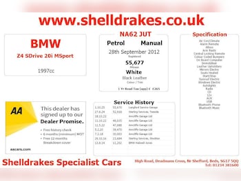 Used BMW Z4 2012 for sale - 77523951: Photo