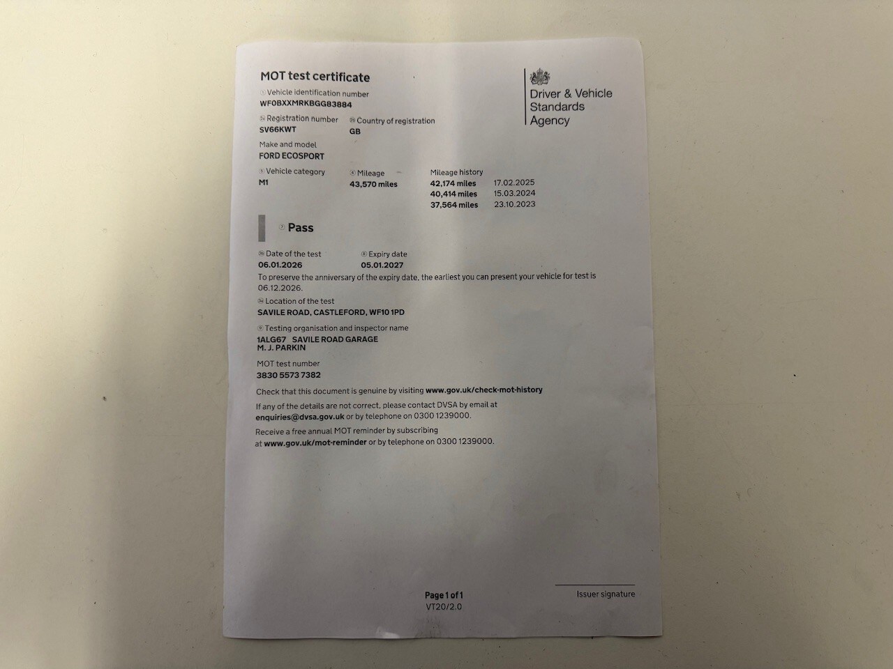 Used Ford Ecosport 2016 for sale - 77609917: Photo 26