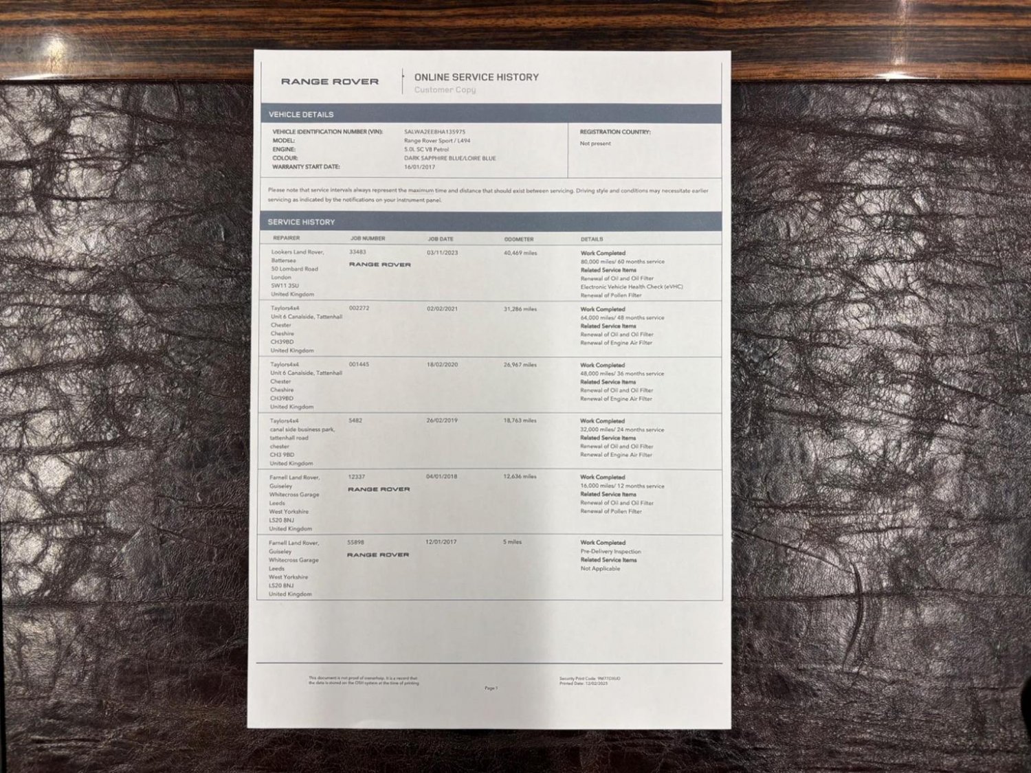 Used Land Rover Range Rover Sport 2017 for sale - 78040314: Photo 54