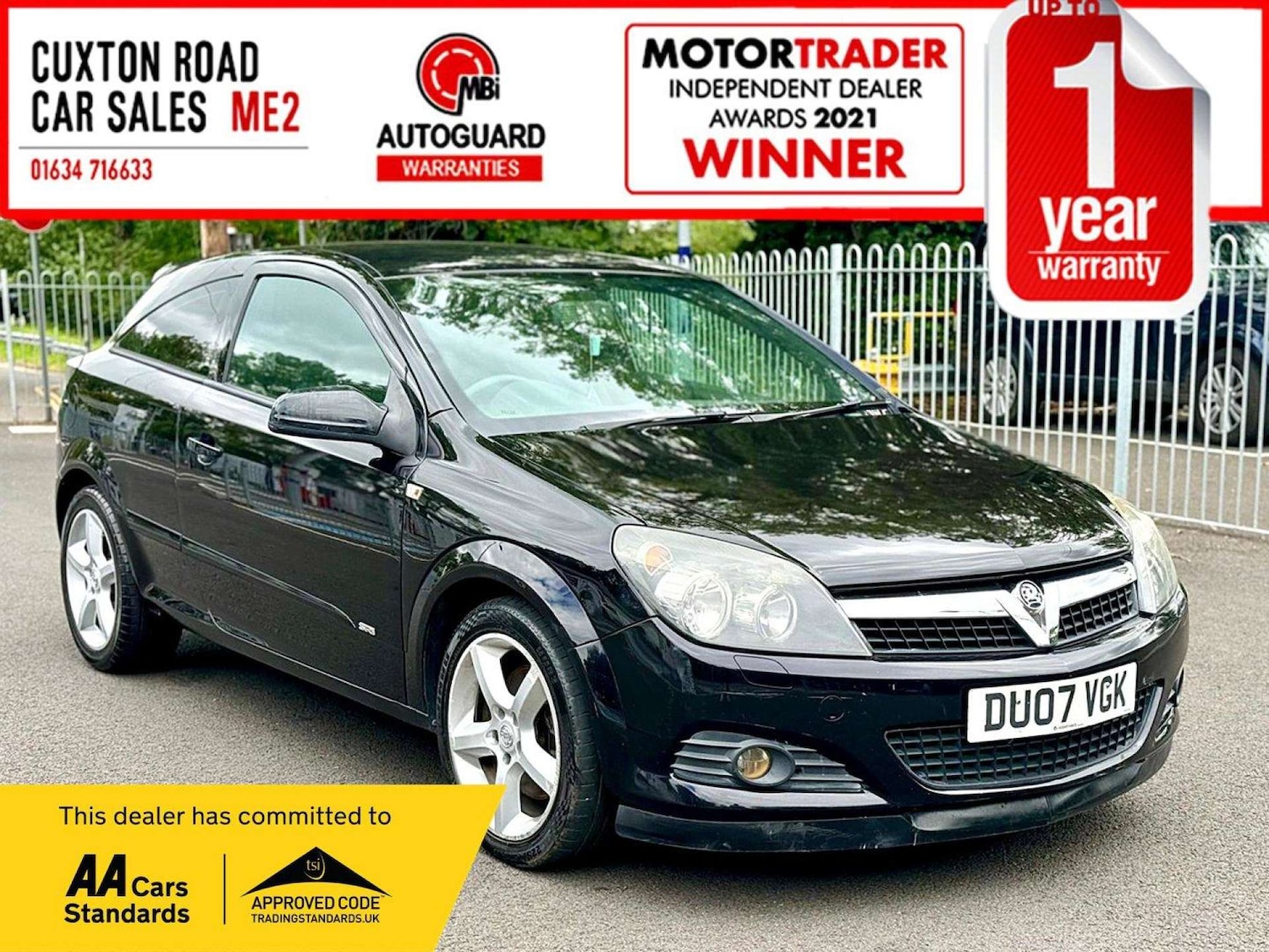 Used Vauxhall Astra 2007 for sale - 76600678: Photo 1