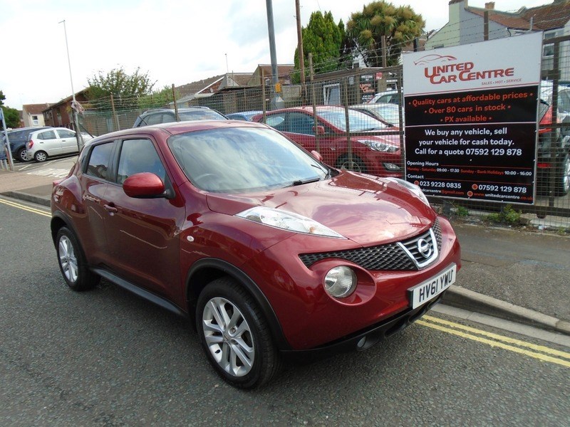 used nissan juke acenta