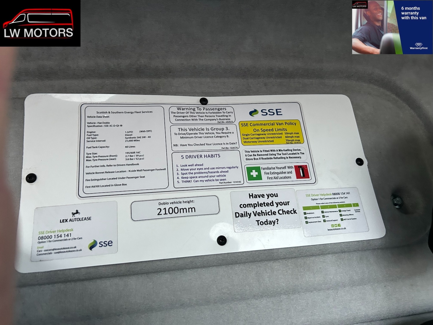 Used Fiat Doblo 2016 for sale - 77207121: Photo 19