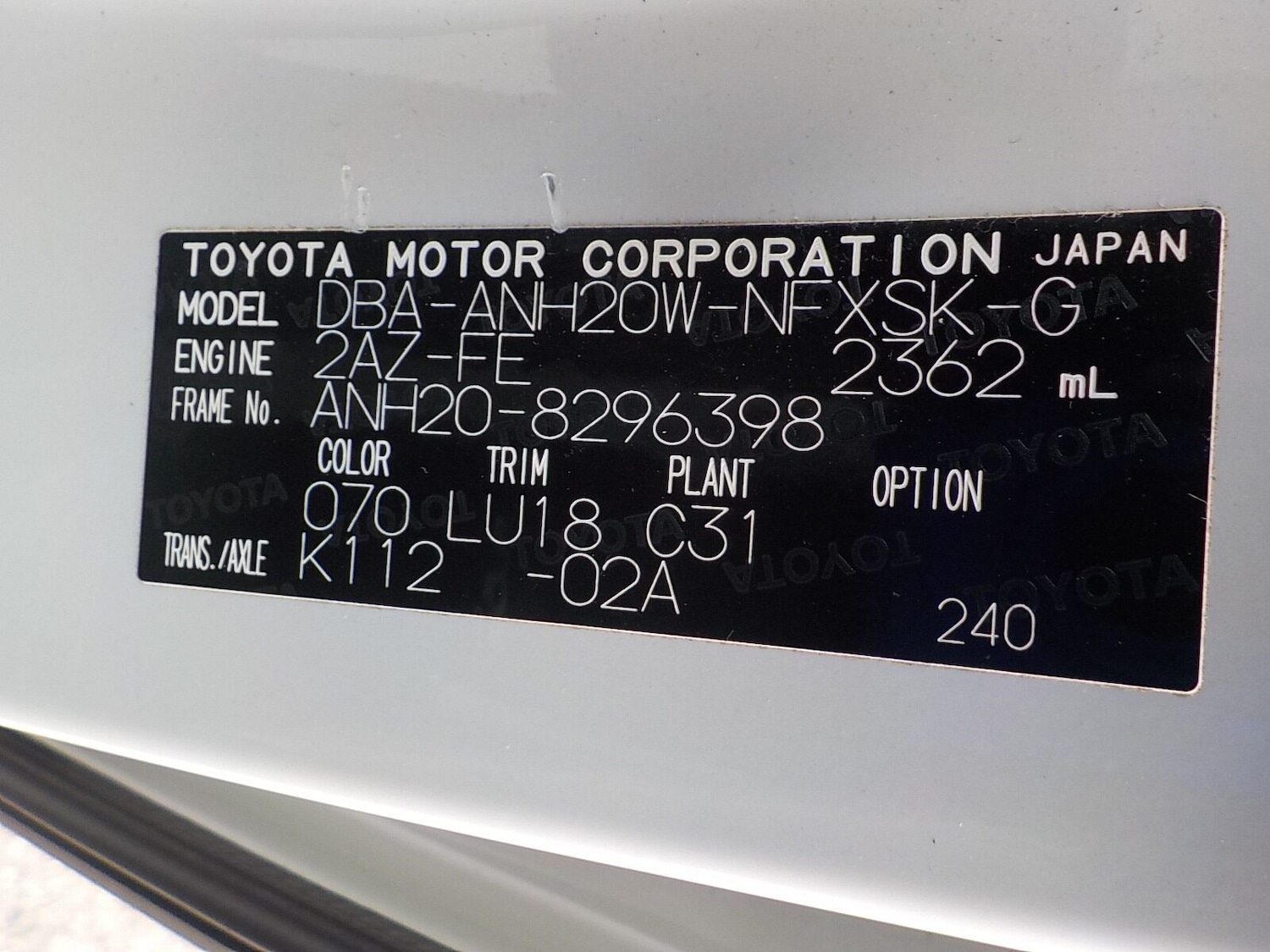 Used Toyota Vellfire 2013 for sale - 77039048: Photo 18