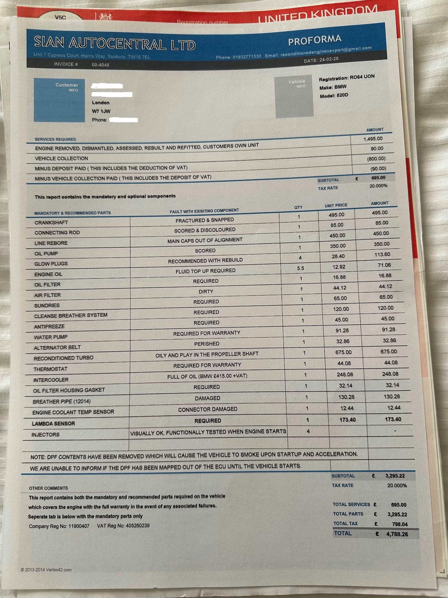 Used BMW 5 Series 2014 for sale - 77970597: Photo 23