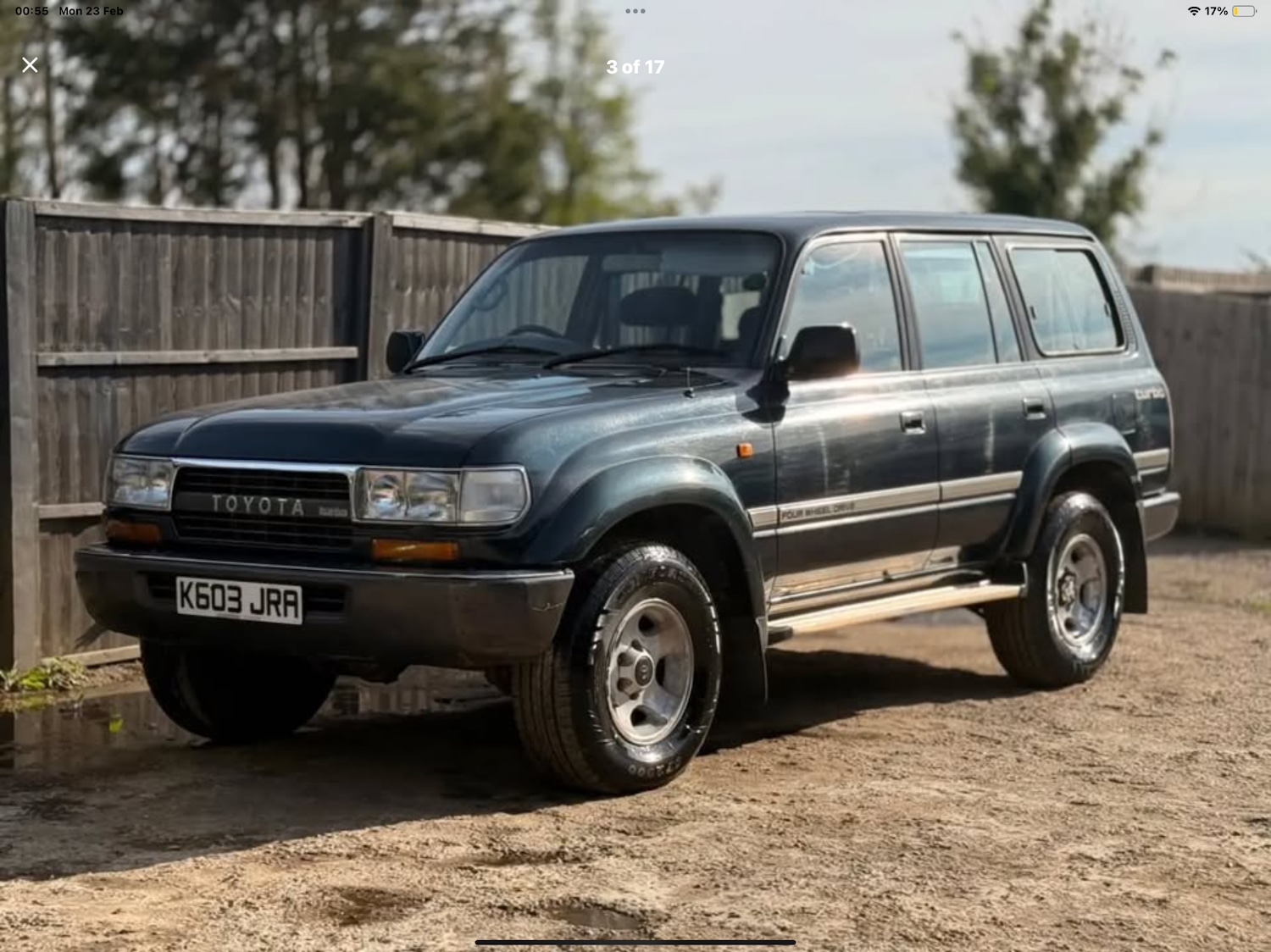 Used Toyota Land Cruiser Amazon 1993 for sale - 77617367: Photo 3