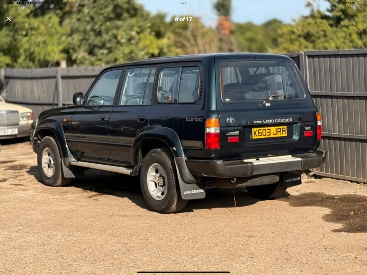 Used Toyota Land Cruiser Amazon 1993 for sale - 77617367: Photo 8